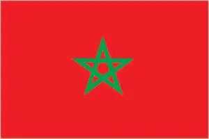 المغرب flag